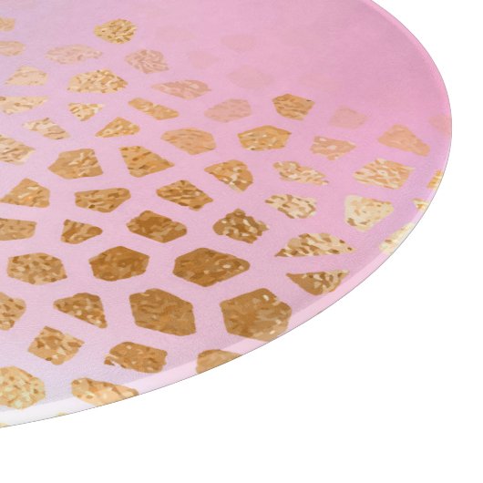 Planche À Découper Texture or : dégradé abstrait arrière - plan (Coin)