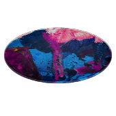 Planche À Découper Texture peinte artistique, décoration moderne. (Coin)