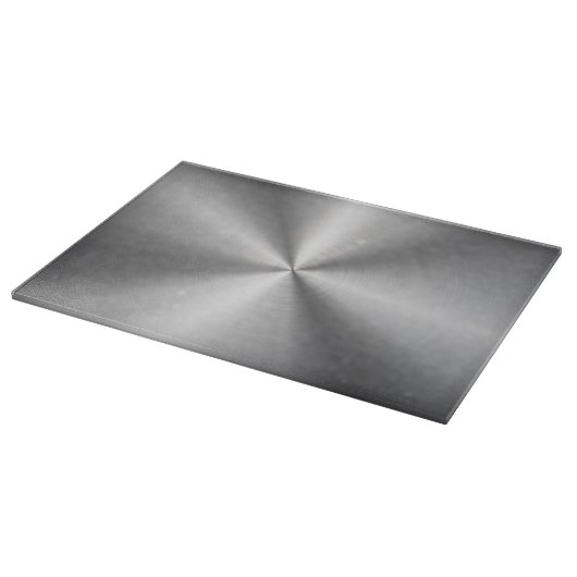 Planche À Découper Texture radiale métallique personnalisée (Coin)