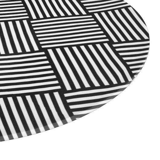 Planche À Découper Texture vérifiée géométrique (Coin)