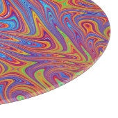 Planche À Découper textures psychodeliques (Coin)