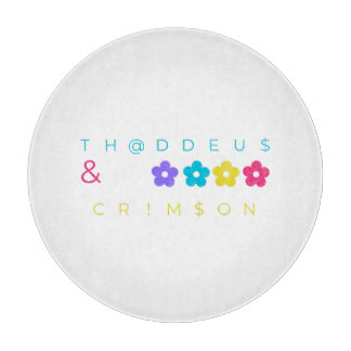 Planche À Découper thaddeus & crimson $THCBand Marchandise de créateu