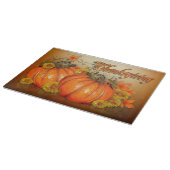 Planche À Découper Thanksgiving Automne thème coupe de verre (Coin)