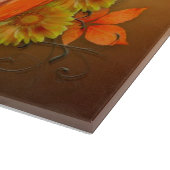 Planche À Découper Thanksgiving Automne thème coupe de verre (Coin)