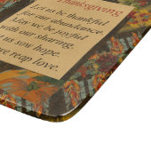 Planche À Découper Thanksgiving Poem Automne Couleurs Couleur de la s (Coin)