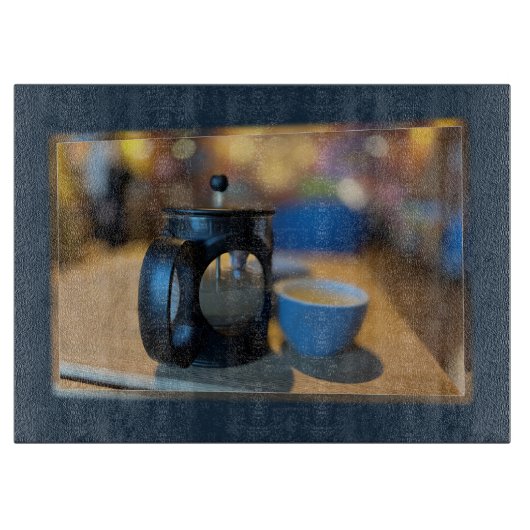 Planche À Découper Thé chaud (Devant)