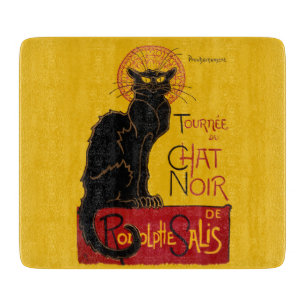 Planche À Découper Theophile Steinlen - Le Chat Noir Vintage