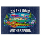 Planche À Découper Thérapie de camping (Devant)