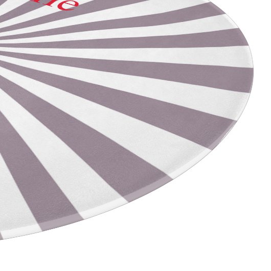 Planche À Découper Thunder_Cove de Starburst Abstrait (Coin)