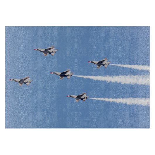 Planche À Découper Thunderbirds F-16 pilotant la formation de (Devant)