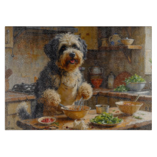 Planche À Découper Tibétain Terrier Cuisine dans la Cuisine