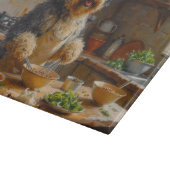 Planche À Découper Tibétain Terrier Cuisine dans la Cuisine (Coin)