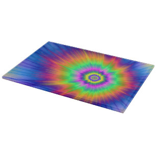 Planche À Découper Tie Dye Fireball Coupe Board