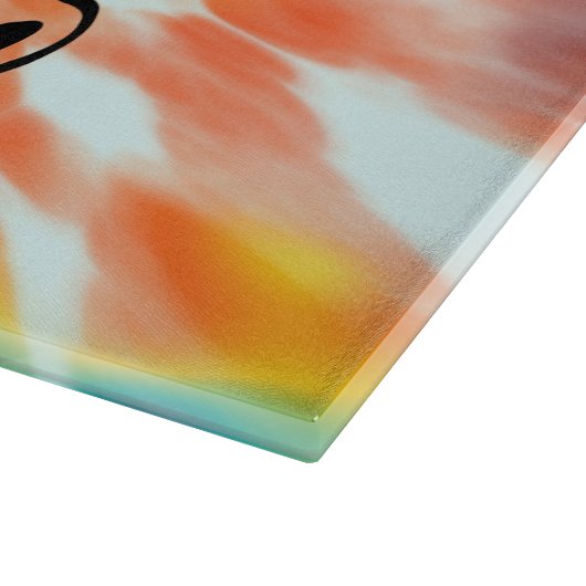 Planche À Découper Tie Dye King De La Cuisine Coupe (Coin)