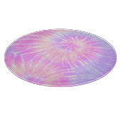 Planche À Découper Tiedye Pastel Rainbow Spirale Hippie Tie Dye (Coin)