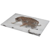 Planche À Découper Tiger and Cub in the Snow (Coin)