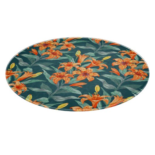 Planche À Découper Tiger Lily (Coin)