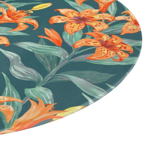 Planche À Découper Tiger Lily (Coin)