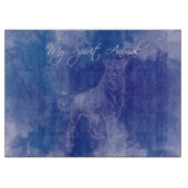 Planche À Découper Tiger Spirit Animal Décoration Cutting Board (Devant)