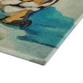 Planche À Découper Tigre aquarelle (Coin)