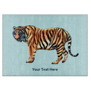 Planche À Découper Tigre de Sibérie