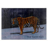 Planche À Découper Tigre de Sibérie (Devant)