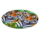 Planche À Découper Tigreau botanique audacieux (Coin)