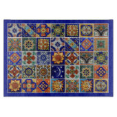 Planche À Découper Tile Talavera Image Verre de style sud-ouest (Devant)