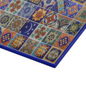 Planche À Découper Tile Talavera Image Verre de style sud-ouest (Coin)
