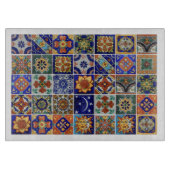 Planche À Découper Tile Talavera Image Verre de style sud-ouest (Devant)