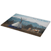 Planche À Découper Tipi - Camp d'hiver (Coin)