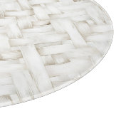 Planche À Découper Tissage blanc panier shower de mariage (Coin)