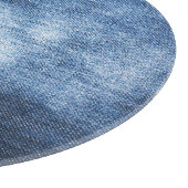 Planche À Découper Tissu en denim usé, arrière - plan texturé. (Coin)