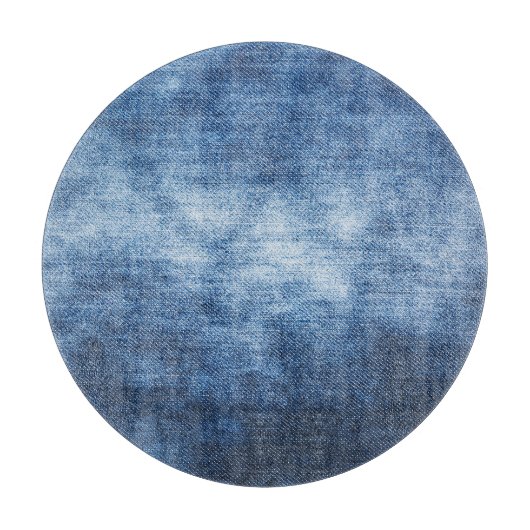 Planche À Découper Tissu en denim usé, arrière - plan texturé. (Devant)