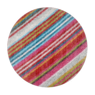 Planche À Découper Tissu en laine rayée : cosy, élégant