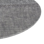 Planche À Découper Tissu gris : texture cousue abstraite. (Coin)