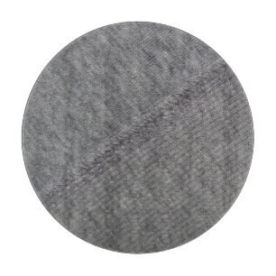 Planche À Découper Tissu gris : texture cousue abstraite.