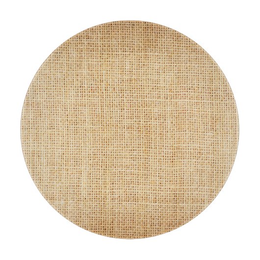 Planche À Découper Tissu naturel, arrière - plan texturé. (Devant)