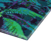 Planche À Découper Tissu Tropical (Coin)