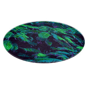 Planche À Découper Tissu tropical