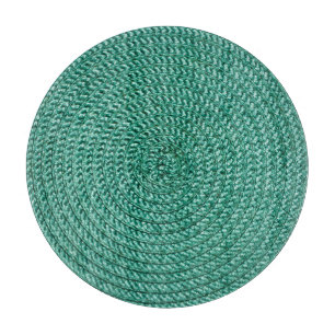 Planche À Découper Tissu vert tressé artificiel.