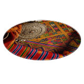 Planche À Découper Tissus, Bhoutan (Coin)