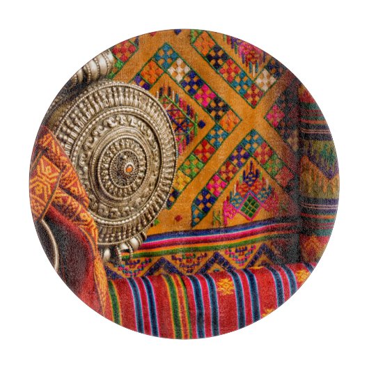 Planche À Découper Tissus, Bhoutan (Devant)