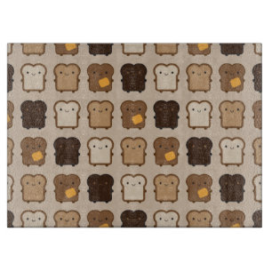 Planche À Découper Toast de Kawaii