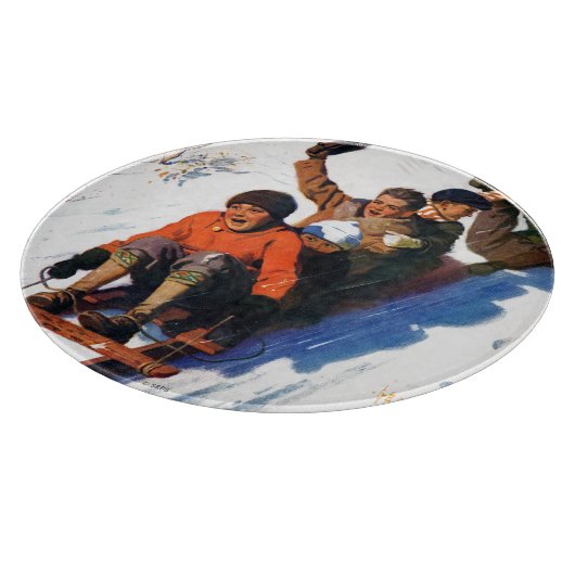 Planche À Découper Tobagganing (Coin)