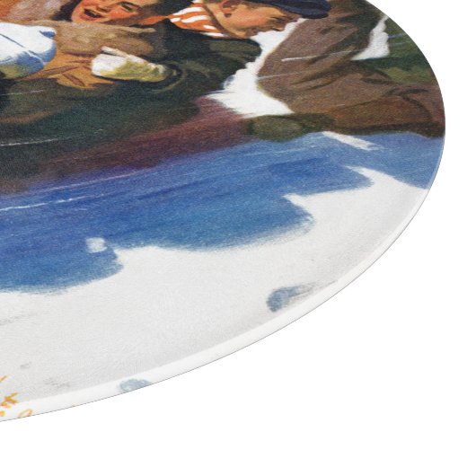 Planche À Découper Tobagganing (Coin)