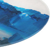 Planche À Découper Toile Abstraite : Texture Art Moderne. (Coin)