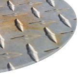 Planche À Découper Tôle d'acier diamantée robuste graphique (Coin)