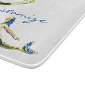 Planche À Découper Tonnelle de sirène de natation (Coin)