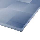 Planche À Découper Tons bleus rêveurs dans un motif carré (Coin)